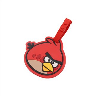 3D animacinių filmų gyvūnų minkšta PVC bagažo etiketė