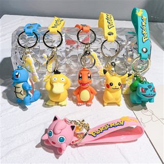 Individualus „Pokemon“ PVC raktų pakabukas